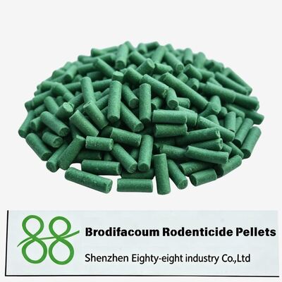 Top grade 0.005% Bromadiolone Pellet Bait, widely used for rodent control on farmland, storage houses, buildings and public facilities. Effective against all kinds of rats and mice.