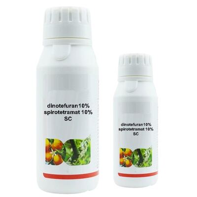 Dinotefuran 10%+Spirotetramat 10% SC Compound Suspension Concentrate, Dual-Action Insecticide for Resistant Aphid Whitefly Psyllid Control on Citrus Vegetables Cotton