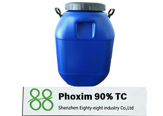 Phoxim 90% TC Organophosphorus Technical Concentrate, Broad-Spectrum Insecticide Raw Material for Crop Underground Grub Caterpillar Control, Factory OEM Custom Packaging