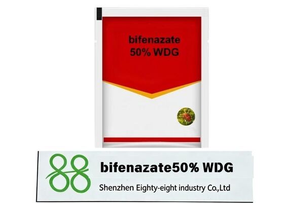 Top grade Bifenazate 50% WDG pesticide granule, effectively controls two-spotted spider mite, rust mite and European red mite on citrus, apple, cucumber and tomato