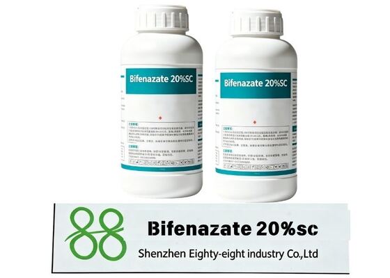 Factory Supply Bifenazate 20% SC Suspension Concentrate Acaricide CAS 149879-97-0 Broad Spectrum Agricultural Miticide For Fruit Vegetable Tea Mite Control