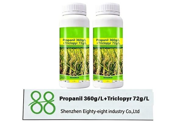 Propanil 360g/L + Triclopyr 72g/L SC Compound Post‑Emergence Herbicide for Rice Paddy Mixed Weed Management