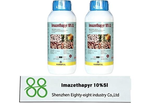 Imazethapyr 10% SL Selective Systemic Herbicide for Annual Grass and Broadleaf Weeds Control on Soybean and Peanut Fields CAS 81335 77 5 Imazethapyr Weed Control Herbicides