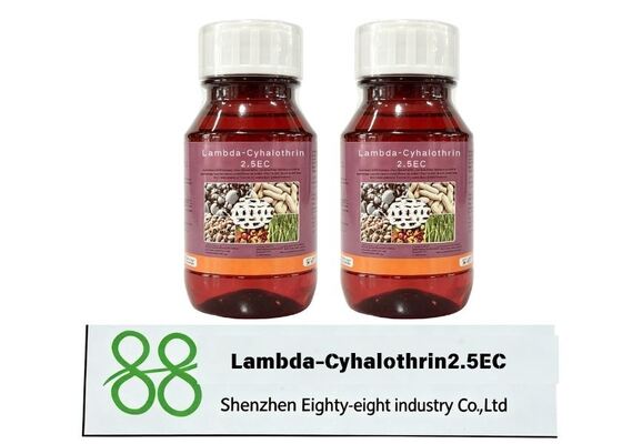 High‑quality Lambda‑Cyhalothrin 2.5% EC emulsifiable concentrate insecticide supplied directly from Chinese agrochemical manufacturer, competitive bulk price, flexible packaging optio