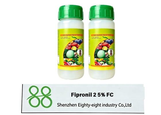 High‑efficiency flowable concentrate insecticide Fipronil 2.5% FC, disrupts insect nerve system, delivers long‑term suppression against resistant underground and structural pests.