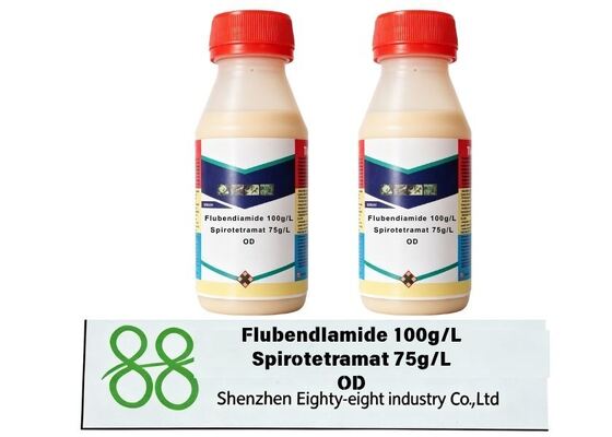 Flubendiamide 100g/L+Spirotetramat 75g/L OD  Oil‑Dispersion Insecticide, Synergistic Formula Against Caterpillars, Aphids, Whitefly and Scale Insects, Factory Bulk Wholesale  CAS  203313-25-1