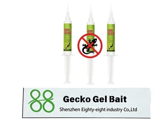 Gecko Gel Bait Household Pest Control Syringe Gel Effective Wall Gecko House Lizard Killer For Indoor & Outdoor Use