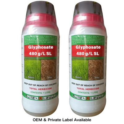Glyphosate Series 360g/L 410g/L 480g/L 510g/L 620g/L SL, 74.7% WSG/WDG, 75.7% WG, 95% TC Non-selective Herbicide Weed Killer