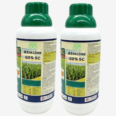 Atrazine 50% WP (CAS:1912-24-9) Herbicide, Chinese Factory Supply, OEM ODM Custom Labeling, Pre-emergence Selective Weed Killer for Corn Sugarcane Crops industrial weed killer