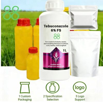 Water Soluble Agrochemical Fungicide Tebuconazole 0.6% Imidacloprid 5% Thiram 14.4%FS