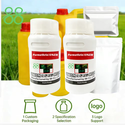 High-quality Permethrin 10% EW (CAS: 52645-53-5), environmental friendly emulsion in water formulation. Fast acting and long residual effect, widely used on crops, livestock and public health areas.