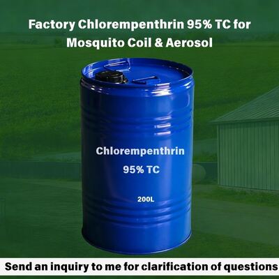Chlorempenthrin 95% TC (CAS 54407-47-5) Pyrethroid Technical Concentrate, High Vapor Pressure Raw Material for Mosquito Coil, Mat, Aerosol & Household Insecticides
