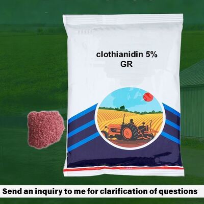 Clothianidin 5% GR (CAS 210880-92-5) Neonicotinoid Granular Insecticide, Soil Treatment for Rice Corn Vegetable Root & Sucking Pest Control, Rice planthopper control, Underground grub killer