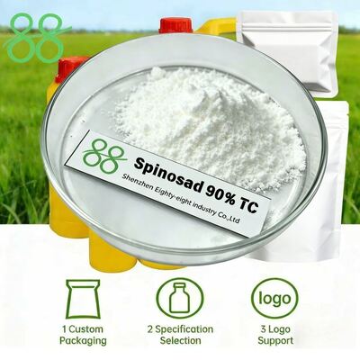 Spinosad 90% TC CAS 168316-95-8 Fermentation Biopesticide Raw Material, Contact & Stomach Action Against Thrips, Caterpillars & Leafminers, For Organic Insecticide SC WDG EC Formulation from china