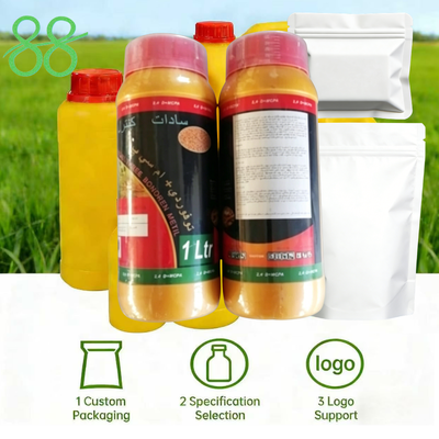 2,4-D+MCPA 67.5% SL organic compound soluble liquid selective herbicide use for grain field broadleaf weed removal, factory competitive price, bulk order & custom package acceptable.