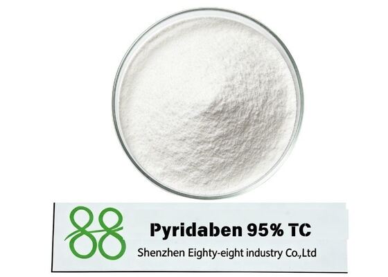 Factory Supply High Purity Pyridaben 95% TC Acaricide Raw Material CAS 96489-71-3 Molecular Formula C19H25ClN2OS Chemical Broad-spectrum Miticide White Crystal Powder
