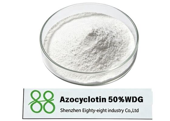 High-quality Azocyclotin 50% WDG organotin miticide granule, strong contact toxicity, effective on mite eggs, nymphs and adults, stable control against various phytophagous mites