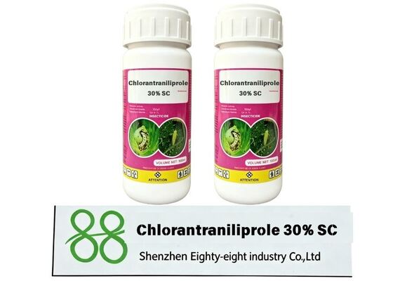 Chlorantraniliprole 30% SC Suspension Concentrate Insecticide, Effective Against Rice Borer & Vegetable Caterpillars, Factory Supply, OEM Private Label Supported CAS：500008-45-7
