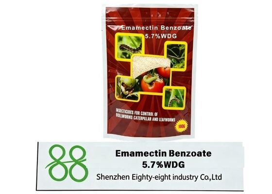 High‑performance caterpillar‑targeted insecticide Emamectin Benzoate 5.7% WDG, stops pest feeding rapidly and provides reliable control  CAS 155569 91 8 1.9% EC Emamectin Benzoate
