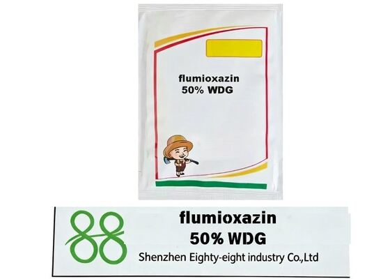 Flumioxazin 50% WDG Contact Herbicide Pre‑emergence Weed Control For Soybean Peanut Fruit Orchard Broadleaf Weed Killer