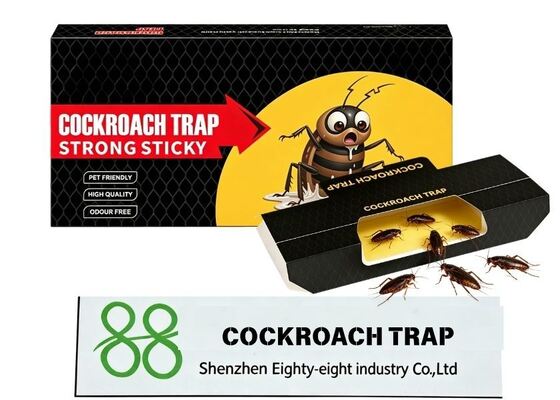 1. Cockroach Trap Non-Toxic Glue Trap Disposable Sticky Roach Catcher For Home Kitchen Restaurant Pest Control High Catch Rate Cockroach Sticky Trap Safe No Poison Roach Trap
