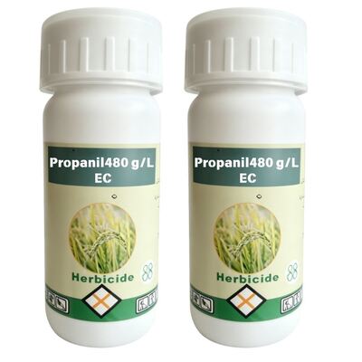 Premium Propanil 480g/L EC (CAS:709-98-8), selective contact herbicide for post-emergence weed control in rice. Fast-acting, broad-spectrum against grasses