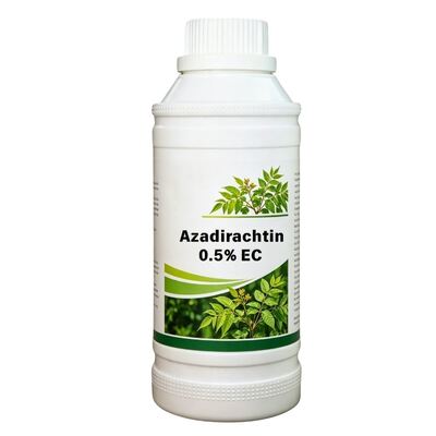 Azadirachtin 0.5% EC Botanical Biopesticide, Plant-derived Biological Insecticide for Organic Aphid Thrips Caterpillar Control, Low Residue Emulsifiable Concentrate