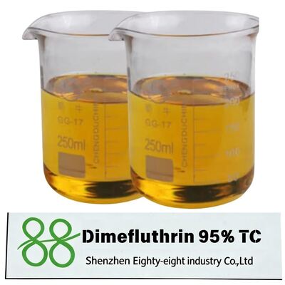 Dimefluthrin 95% TC Pyrethroid Technical Concentrate, High Purity Sanitary Insecticide Raw Material for Mosquito Fly Cockroach Control, Factory OEM Custom Packaging