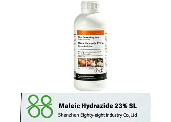 Maleic Hydrazide 23% SL, soluble liquid plant growth regulator, inhibits tobacco sucker growth and prevents potato/onion sprouting