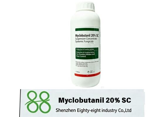 Factory Supply Myclobutanil 20% SC Suspension Concentrate Broad Spectrum Agricultural Fungicide For Fungal Disease Management Myclobutanil C15H17ClN4 Natural Plant Fungicide 98%TC  97%TC 96%TC
