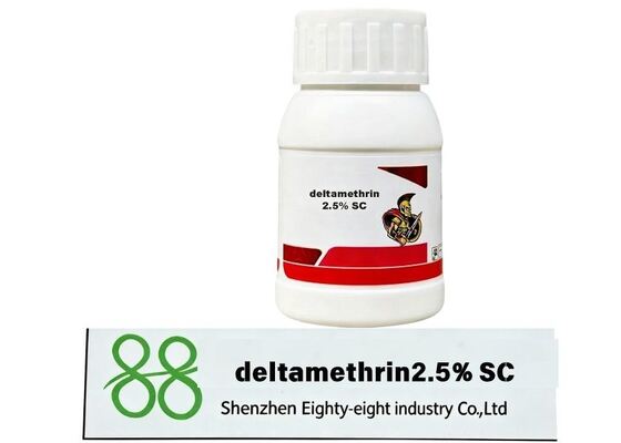 Deltamethrin 2.5% SC Pyrethroid Insecticide Contact & Stomach Poison For Caterpillar Aphid Whitefly Pest Control CAS 52918 63 5 2.5%EC Deltamethrin Agricultural s